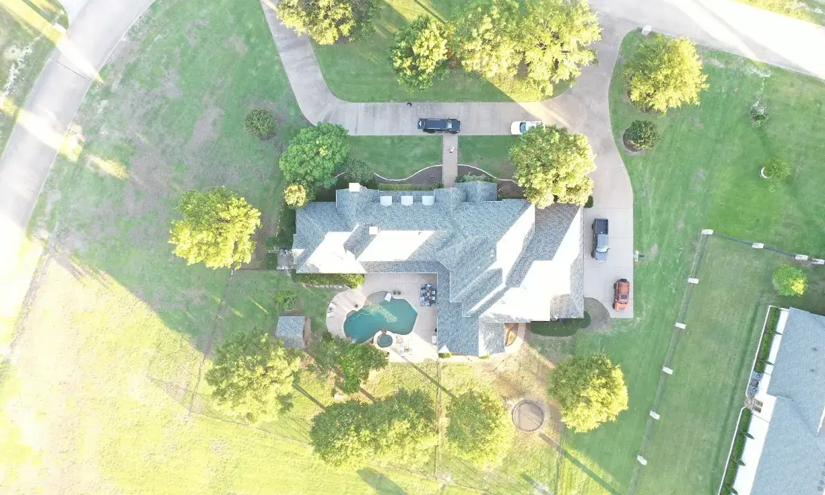 New shingle roof installation on a home in Carver